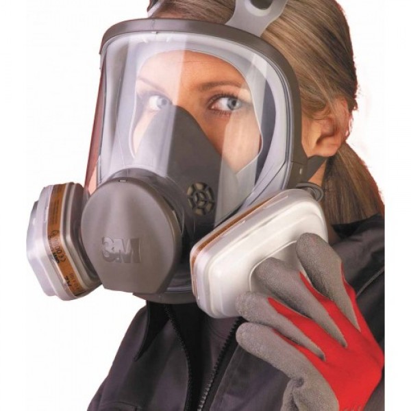 3M - Μάσκα Προστασίας απο Σωματίδια - Αέρια - Ατμών (6800 Πλήρης